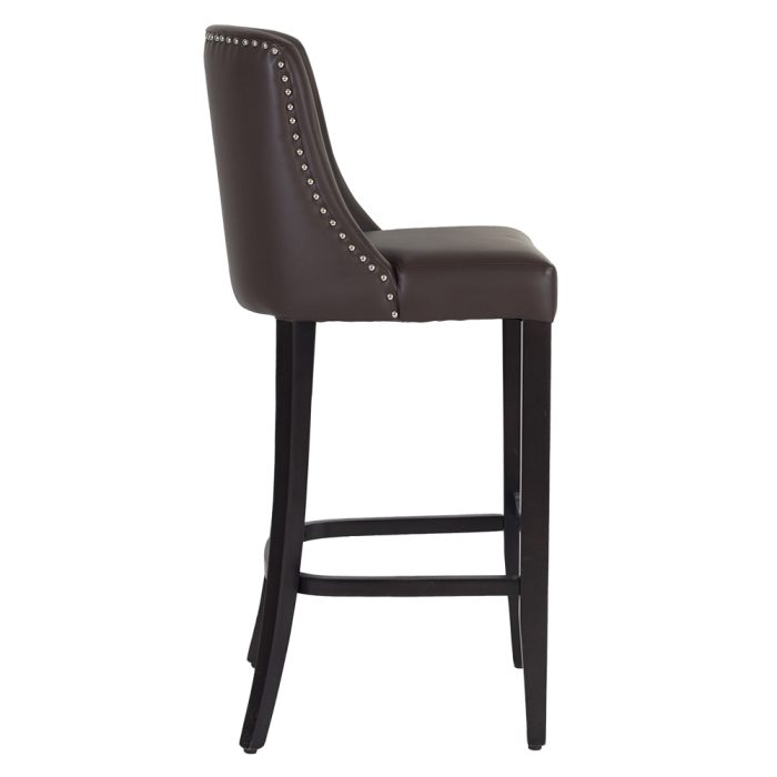 Leon Barstool with Nail Trim