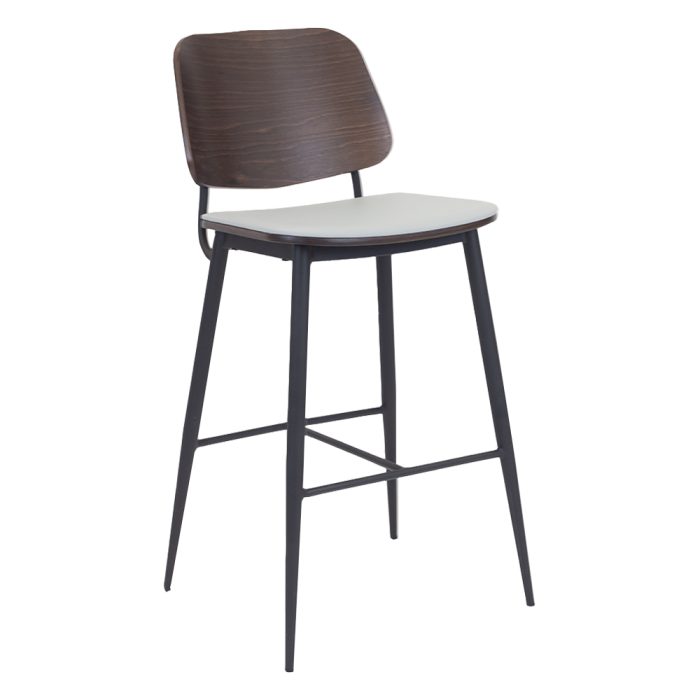 Pepper Metal Barstool