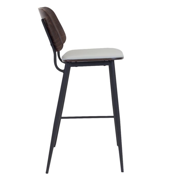 Pepper Metal Barstool