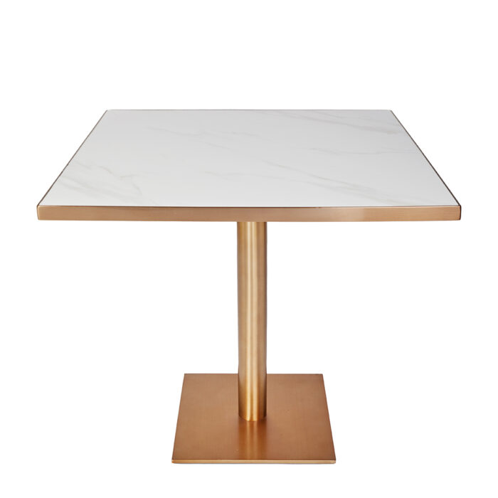 Porcelain Rose Gold Table Base