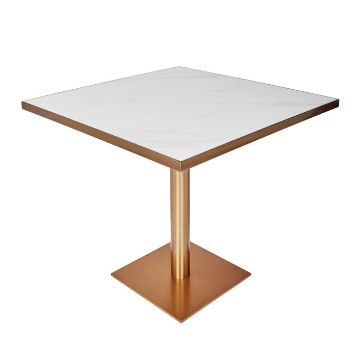 Porcelain Rose Gold Table Base