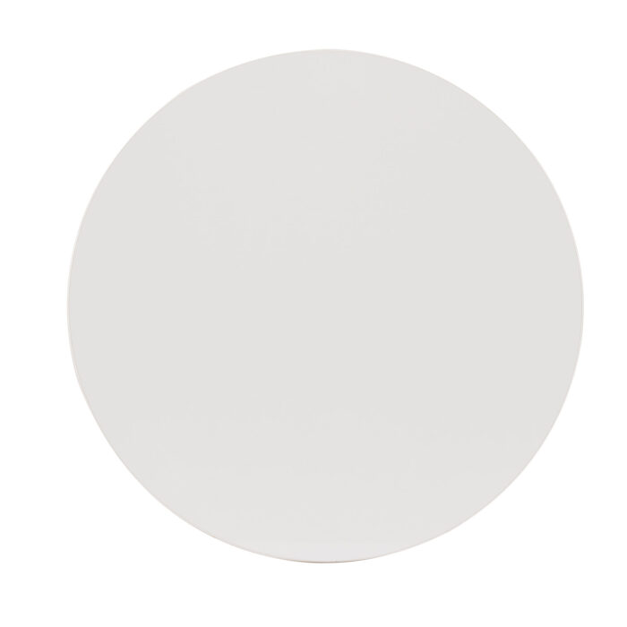 White Gloss Round