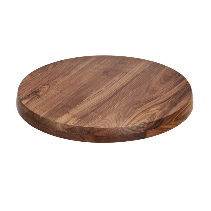 Walnut Round Solid Wood Tabletop (30″)