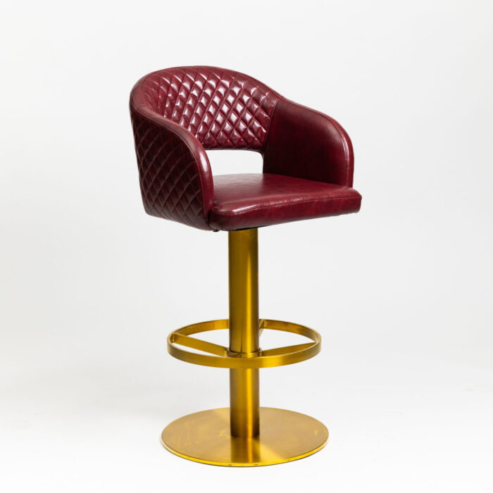 Diamond Swivel Barstool